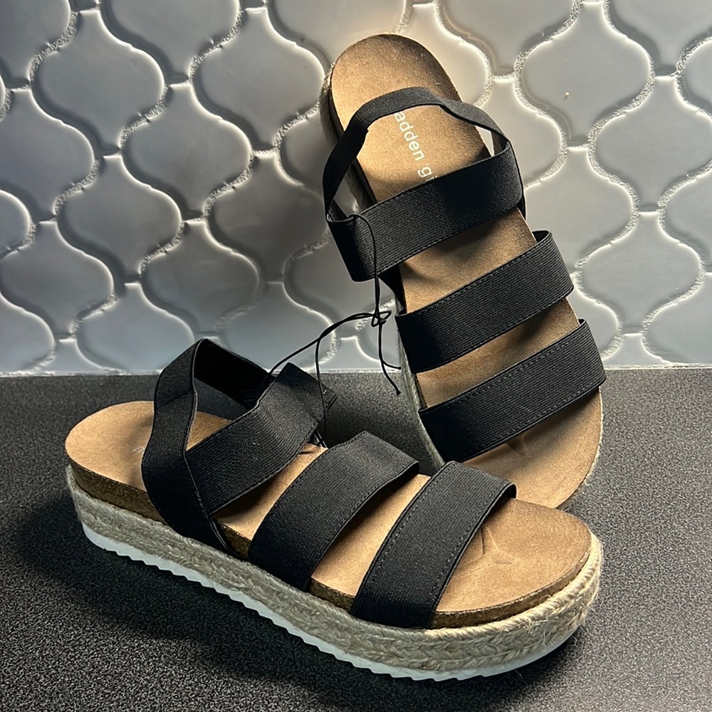 Black Madden Girl sandals